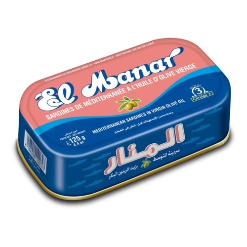 El manar sardines a l'huile d'olive vierge 125g