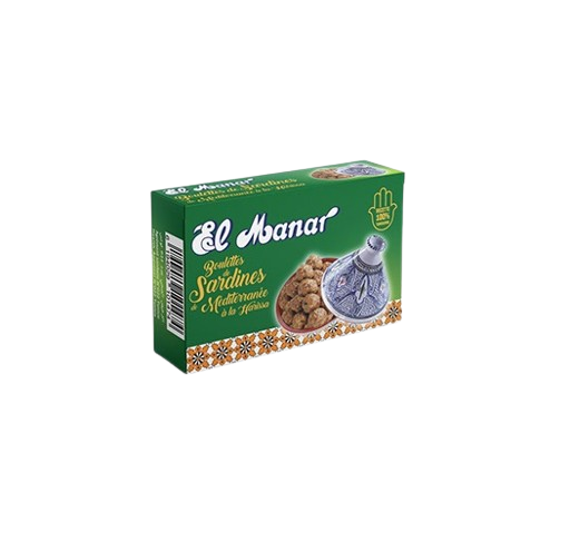 EL MANAR BOULETTES DE SARDINES 125G