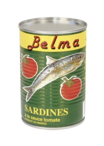 belima sardines à la sauce tomate 120gr