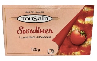 clic sardines à la sauce tomate 124gr