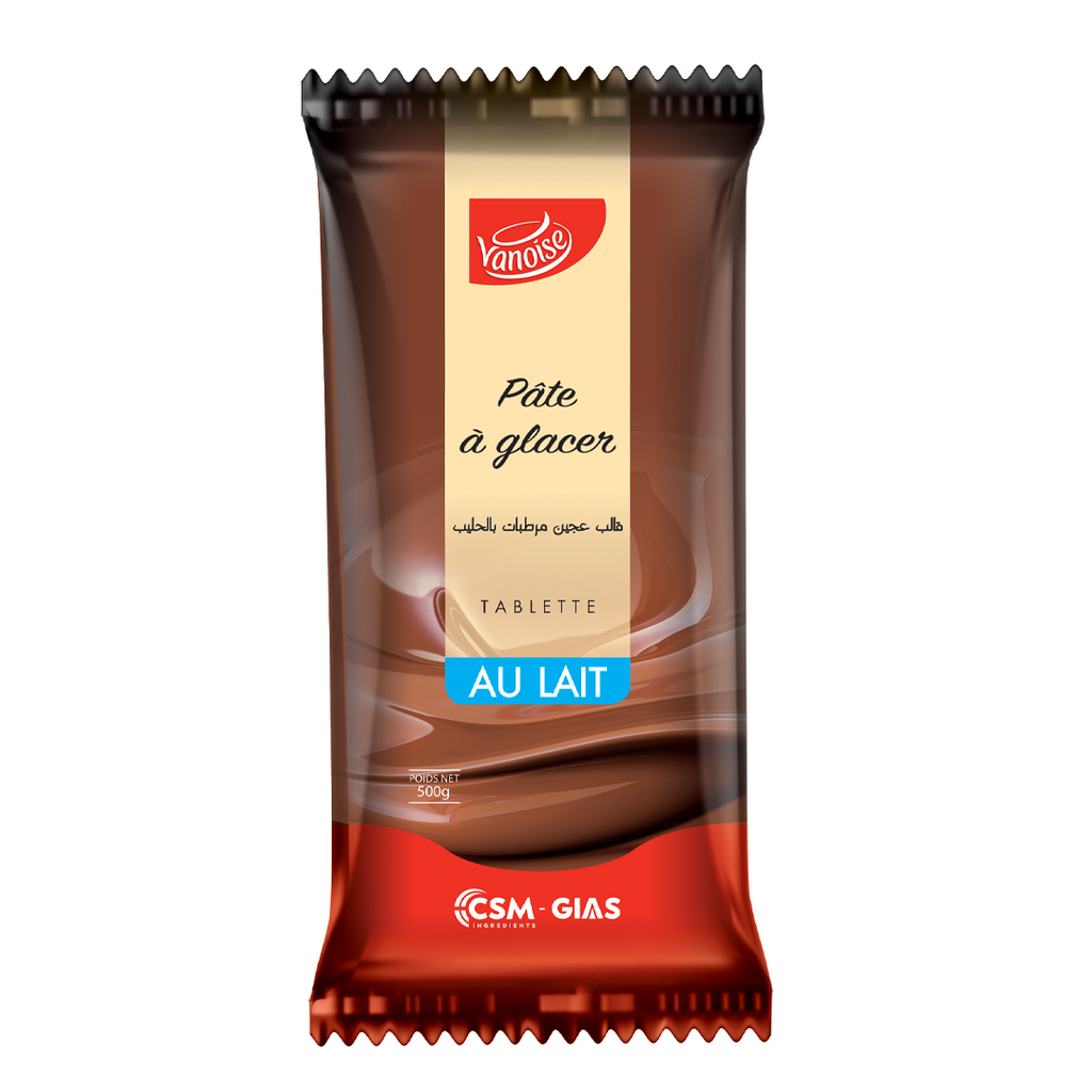 Pâte à Glacer Chocolat au Lait -Vanoise- 500g