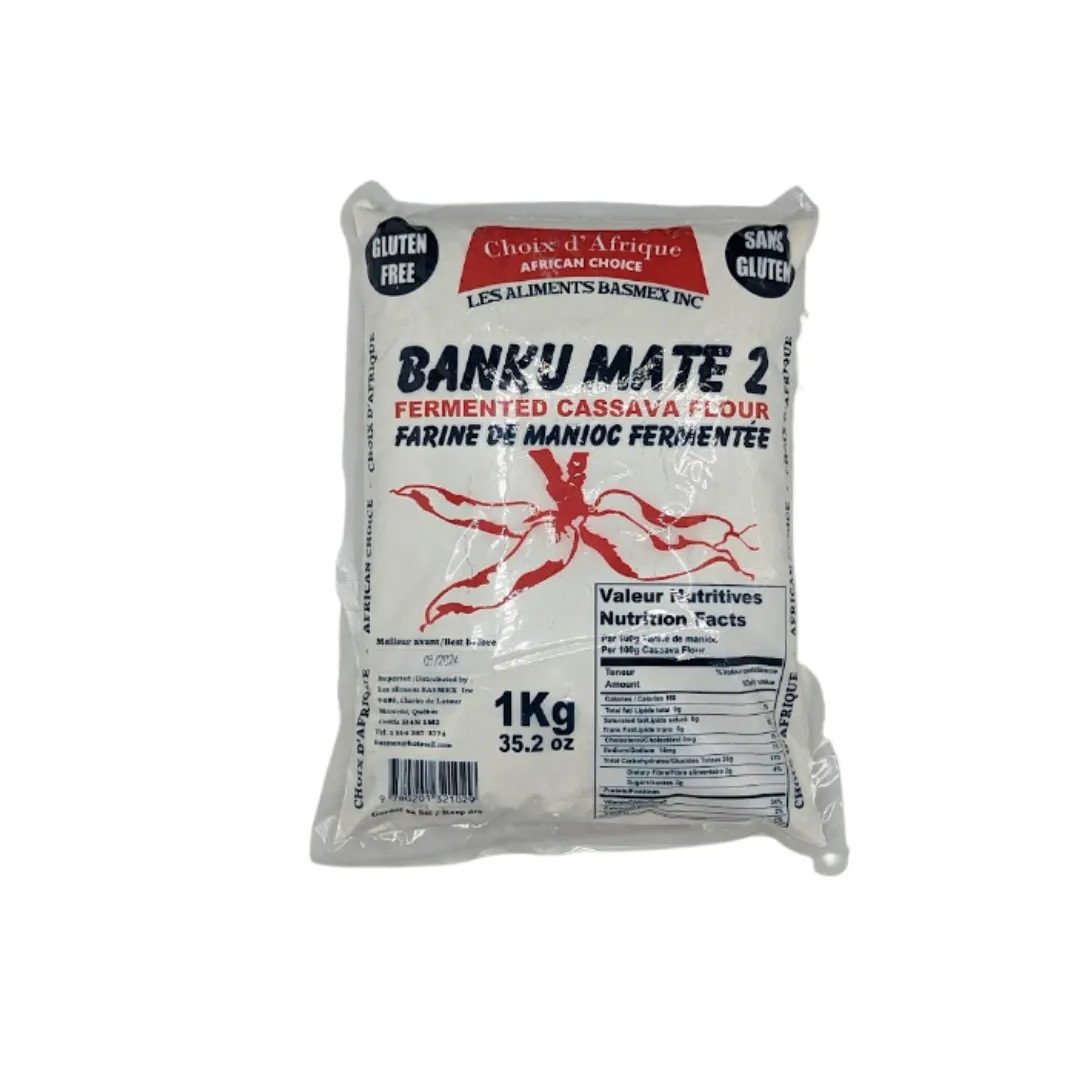 Farine de Manioc-Bankumate2-Choix d'Afrique 1Kg