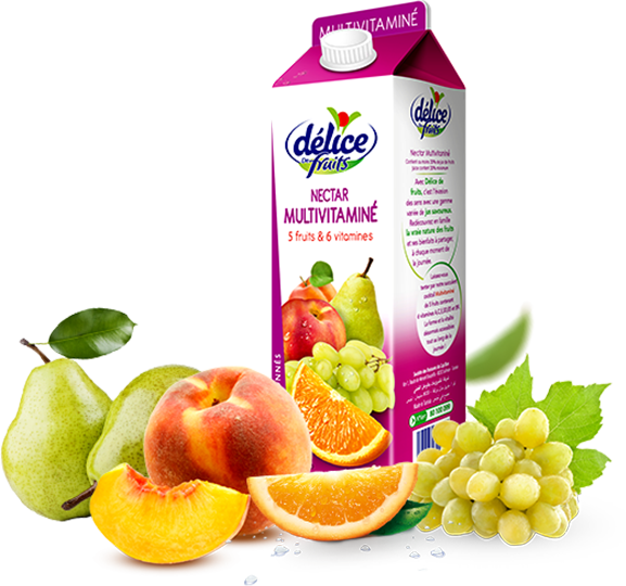 Délice -Jus multivitaminé  1L