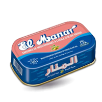 ElManar Sardines à l'huile d'olive 125g