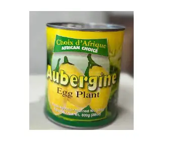 Aubergine en conserve Choix d'Afrique 800g