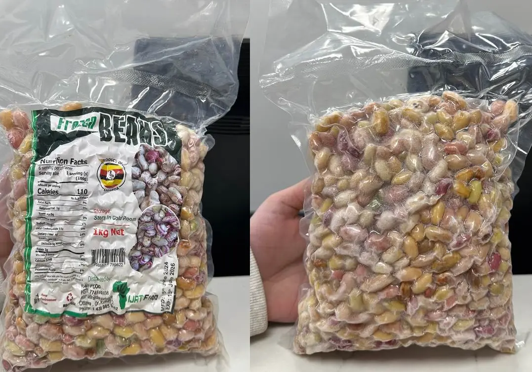 Haricot Congelé du Rwanda 1Kg