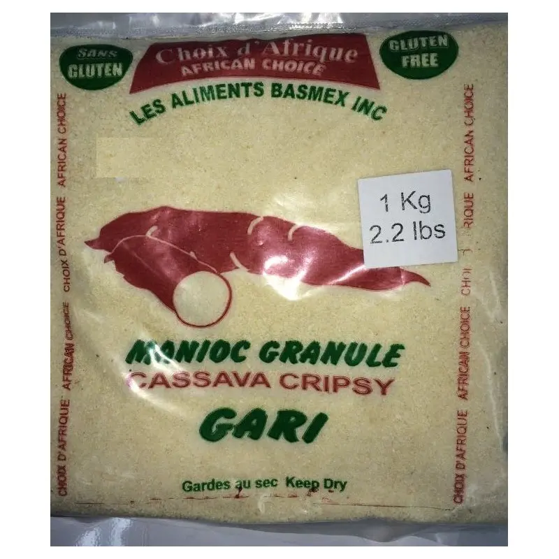 Manioc Granulé-GARI-Choix d'Afrique-1kg