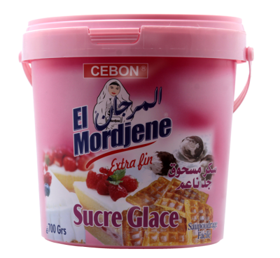 Mordjene- Sucre glace en seau - 700g