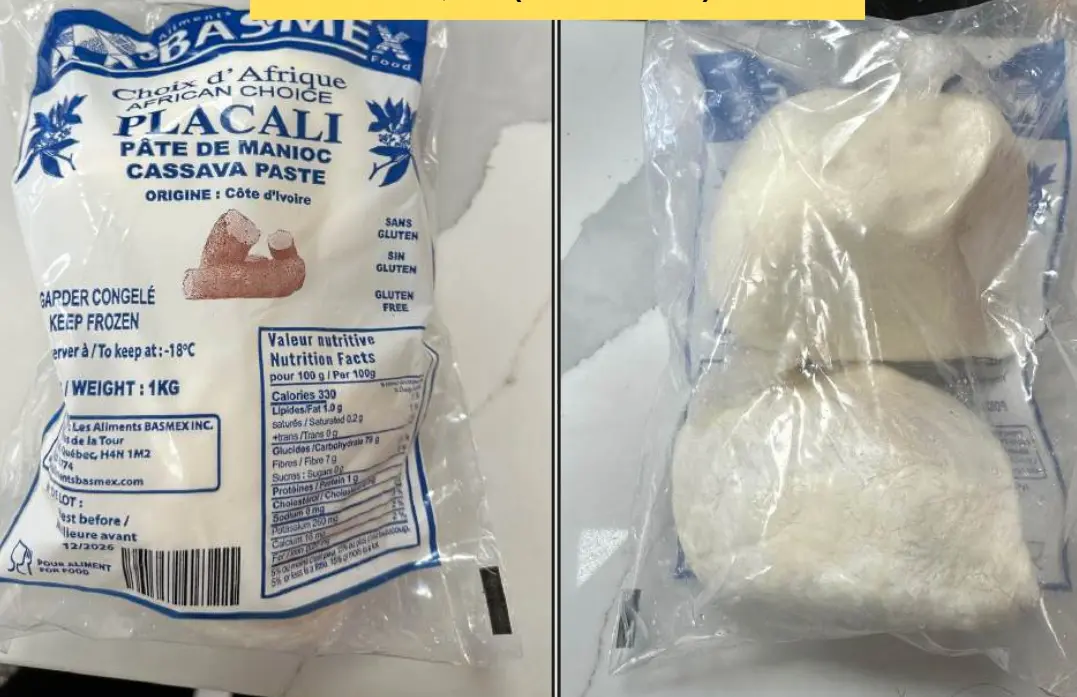 Placali congelé-Choix d'Afrique 1Kg