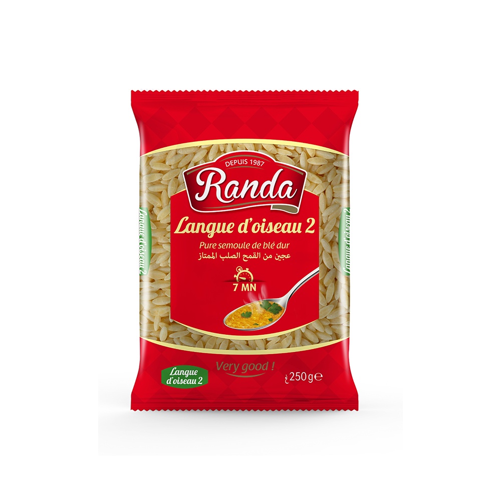 LANGUE D’OISEAU 2 RANDA 250GR