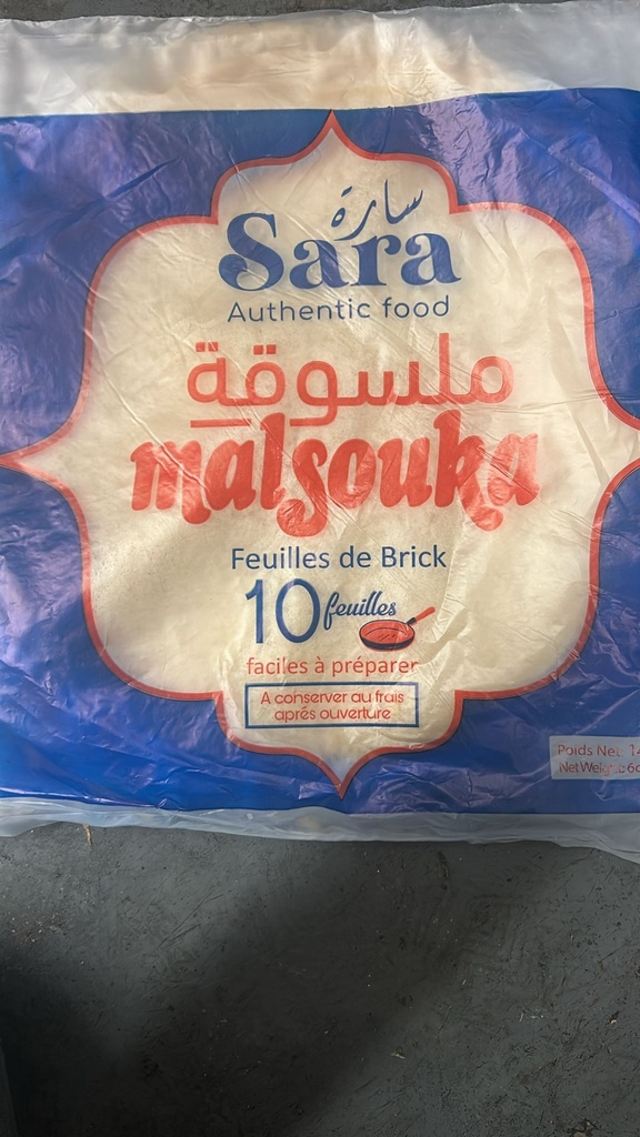 Malsouka Sara-Feuilles de Brick