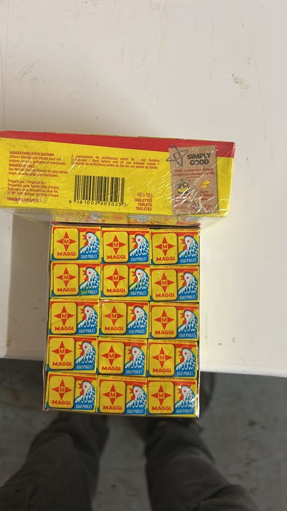 Maggi tablettes gout poulet 60x10g