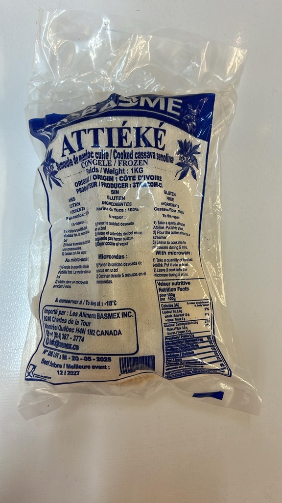 Attiéké congelé-1kg