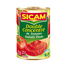 Sicam-double concentré de tomates 400g