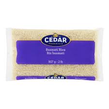 Cedar riz Basmati 907g