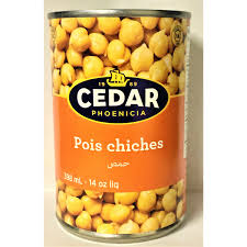 Cedar pois chiche 398 ml