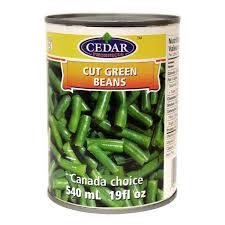 Cedar haricot vert coupé 540ml