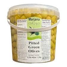 OLIVES VERT DENOYAUTE 1.2KG MAROC