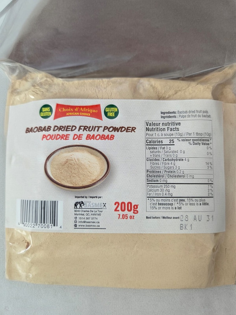 POUDRE DE BOABAB 200G