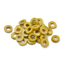 OLIVES VERT EN RONDELLE-VRAC