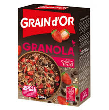 CEREALES GRANOLA CHOCO FRAISES 300G