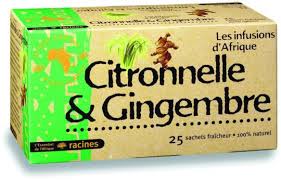 THE EN SACHETS CITRONELLE GINGEMBRE