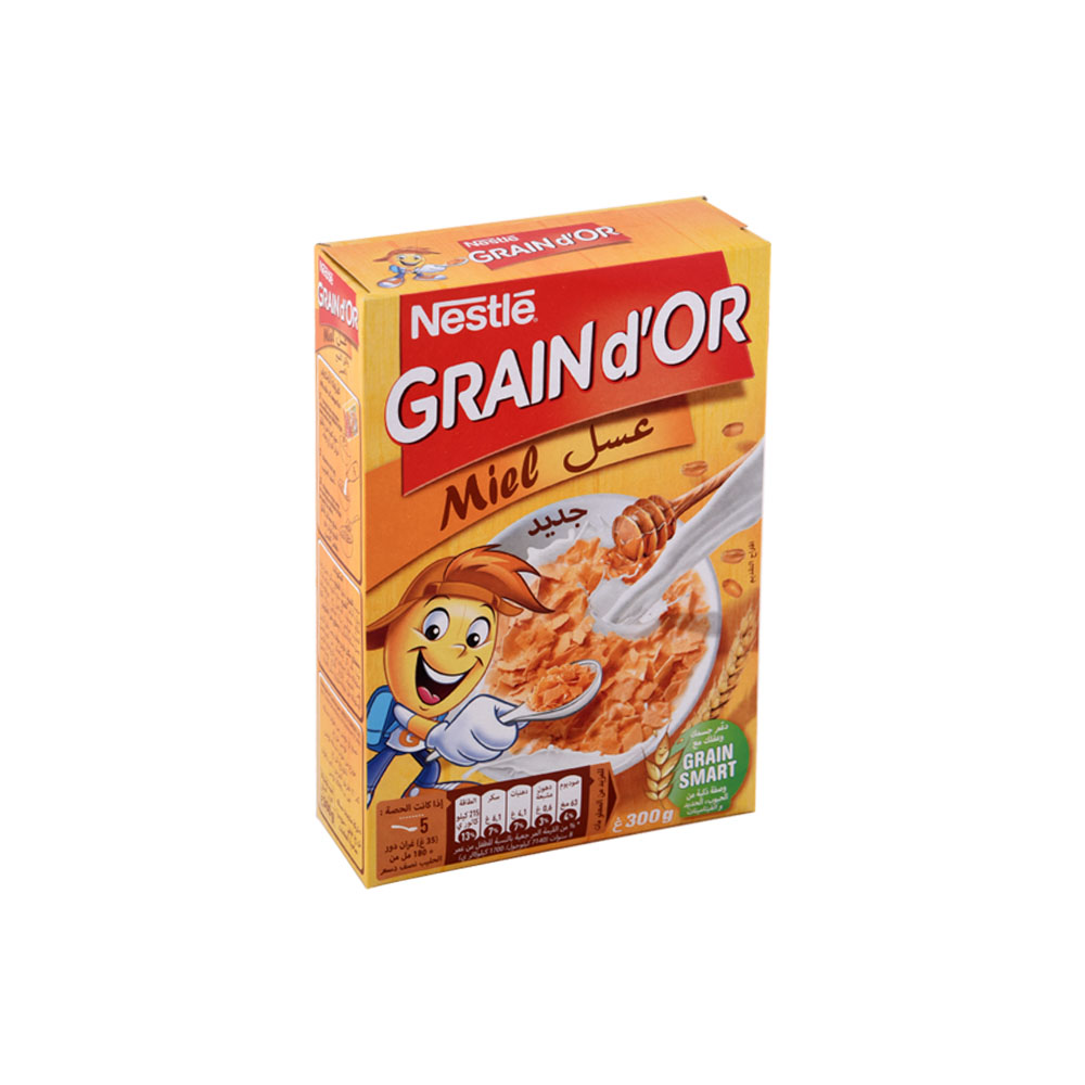 NESTLÉ GRAIN D'OR AU MIEL 300GR