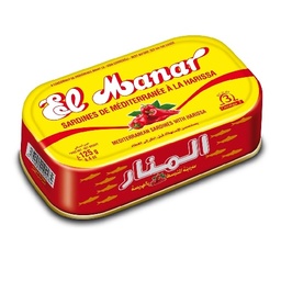 [6194029100484] EL MANAR SARDINES A LA HARISSA 125G