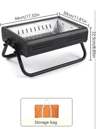 Petit barbecue pour la cuisine en plein air, le jardin, le camping, les pique-niques, la plage