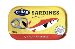 [062356501365] cedar sardines pimentées 120gr