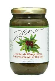 Feuilles de Bissap Pilées en conserve-ZENA 370g