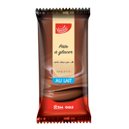 Pâte à Glacer Chocolat au Lait -Vanoise- 500g