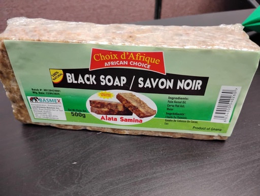 Savon Noir Africain-Naturel 500g