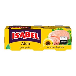 Isabel -Thon Triplet a l'huile - 3*65g