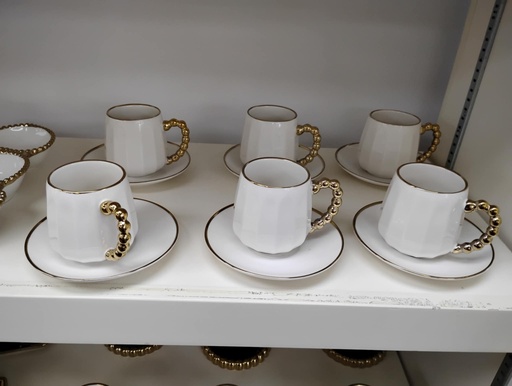 Service à café en porcelaine fine