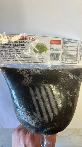 Matembele-Feuilles de Patates-Choix d'Afrique 500g