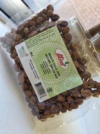 Noisettes écalée crue sachet 250g