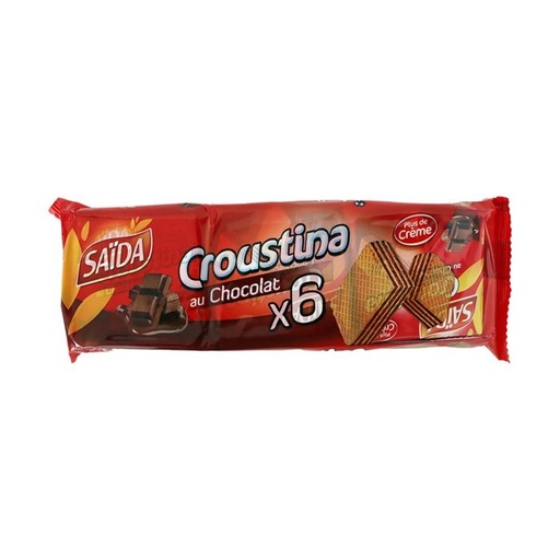 BISCUIT CROUSTINA AU CHOCOLAT 6*33G