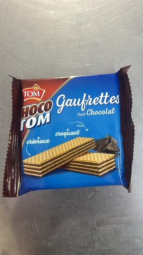 Gaufrette au chocolat Tom