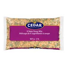 Cedar mix a soupe 6 items 907g