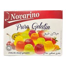 GELATINE HALAL EN POUDRE NOVARINO 50G