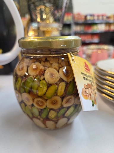 MIEL AVEC NOIX450G