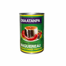 MACKEREL CONSERVE VERT OBAATANPA 425G