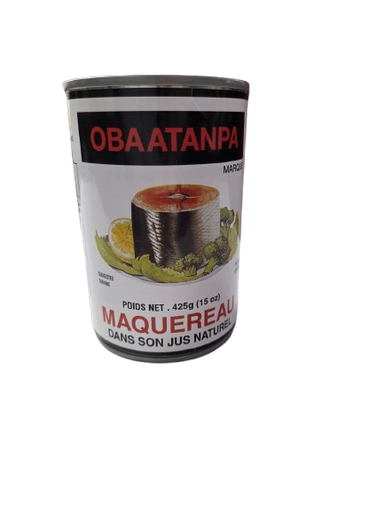 MACKEREL CONSERVE BLANC OBAATANPA 425G
