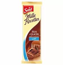CHOCOLAT PATE A GLACER LAIT SAID 500G