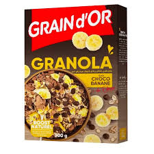CEREALES GRANOLA CHOCO BANANES 300G