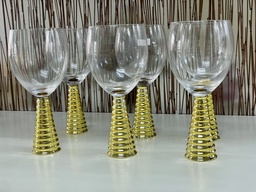 6 Verres en crystal