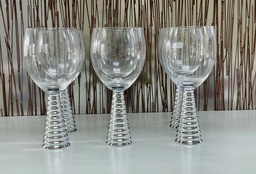 6 Verres en crystal