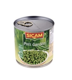 [4073-2] Boite petit pois vert de la Tunisie 3kg